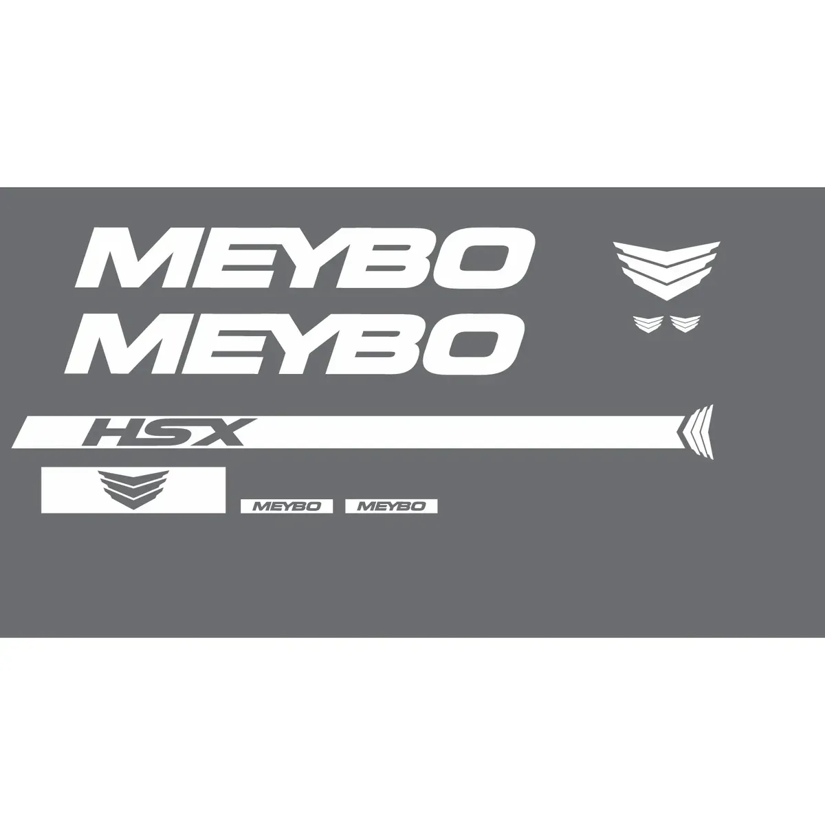 Meybo HSX Decal Kit White
